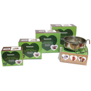 Rosewood Stainless Steel Coop Feeder with Hook
