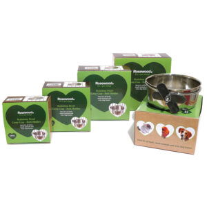 Rosewood Stainless Steel Coop Feeder with Bolt