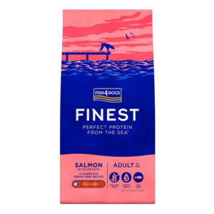 Fish4Dogs Finest Complete Dry Dog Food Adult Small Kibble Salmon & Potato