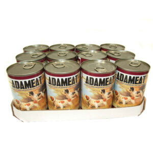 Adameat Complete Wet Dog Food Meat Loaf in Jelly Beef  12 x 400g