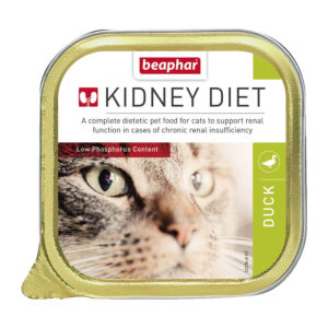 Beaphar Kidney Diet Cat Food Duck 100g