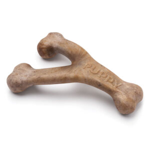 Benebone Dog Chew Puppy Wishbone Bacon