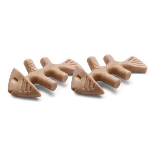 Benebone Dog Chew Puppy Fishbone 2pk Tiny
