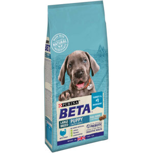 Beta Complete Dry Dog Food Puppy Large Breed Turkey