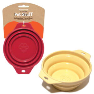 Rosewood Pet Stuff Collapsible Travel Bowl