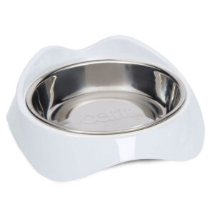 Catit Pixi Cat Feeding Bowl White