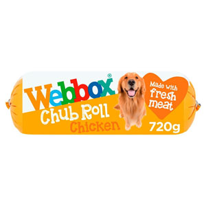 Webbox Chub Roll Chicken Flavour 720g