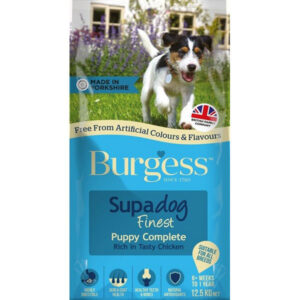 Burgess Supadog Puppy Chicken Complete Dry Food 12.5kg