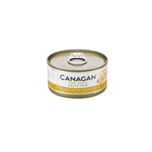 Canagan Grain Free Complete Wet Cat Food Chicken with Vegetables in Gravy 75g