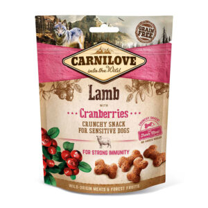 Carnilove Crunchy Dog Treats Lamb with Cranberry 200g