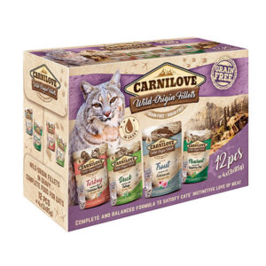 Carnilove Complete Wet Cat Food Multipack 12x85g