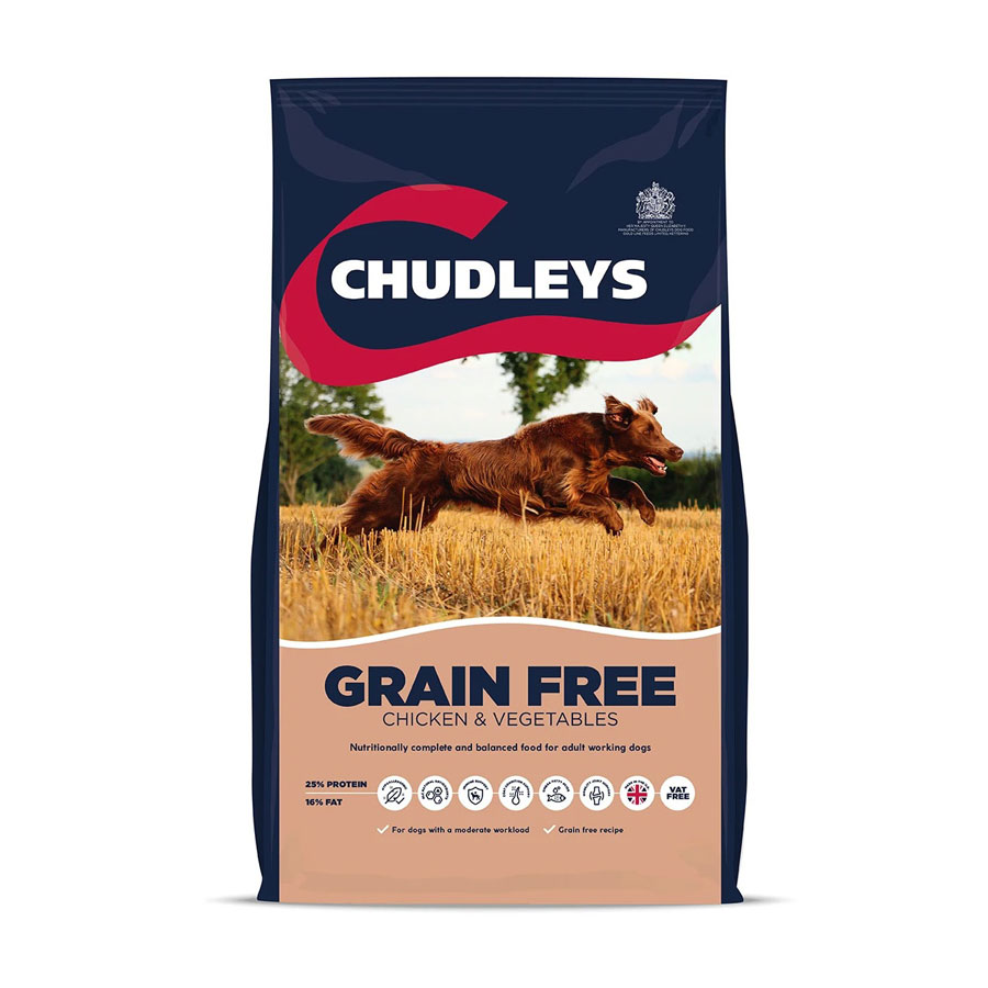 Chudleys Complete Dry Dog Food Grain Free Chicken 15kg - Rookes Pet 