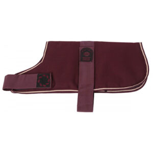 Animate Waterproof Padded Dog Coat Maroon