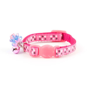Ancol Kitten Collar Stars  Pink