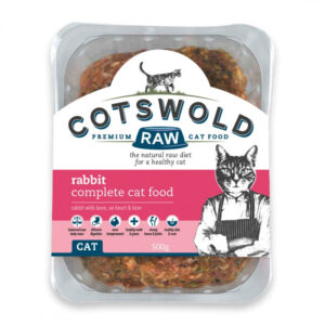 Cotswold Frozen Raw Complete Cat Food Rabbit 500g