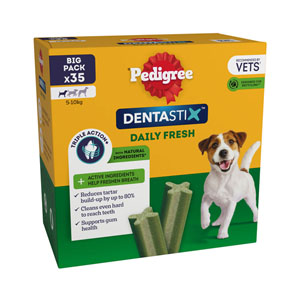 Pedigree DentaStix Fresh Dental Dog Chews Small Dog  35pk