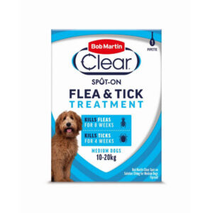Bob Martin Flea Clear Spot On Medium Dog (10-20kg)