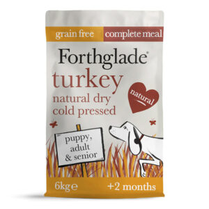Forthglade Complete Dry Dog Food Cold Pressed Grain Free Turkey  6kg