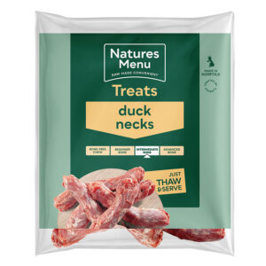 Natures Menu Frozen Raw Dog Treats Duck Necks