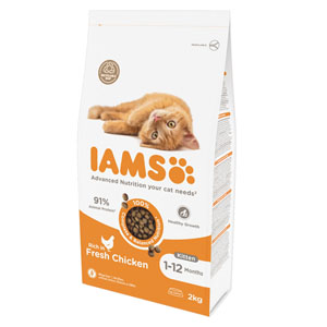 IAMS Complete Kitten Food Chicken 2kg