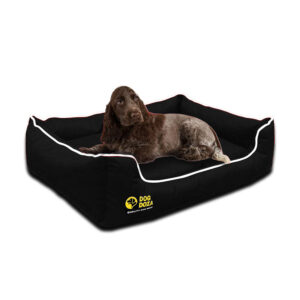 Pet Bed UK Waterproof Memory Foam Settee Black