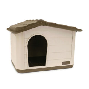 Rosewood Bergamo Knock-Down Pet Houses  Brown