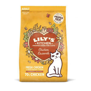 Lilys Kitchen Complete Cat Food Adult Chicken Casserole  800g
