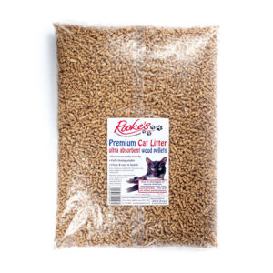 Rooke's Premium Wood Pellet Cat Litter  30L