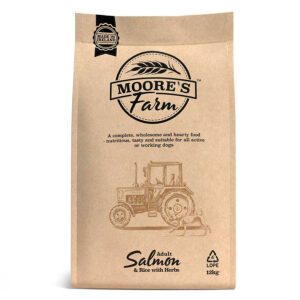 Moore's Farm Complete Dry Dog Food Adult Salmon & Rice 12kg