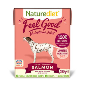 Naturediet Feel Good Complete Wet Dog Food Salmon 390g