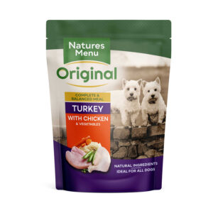 Natures Menu Complete Wet Dog Food Pouch Turkey & Chicken 300g