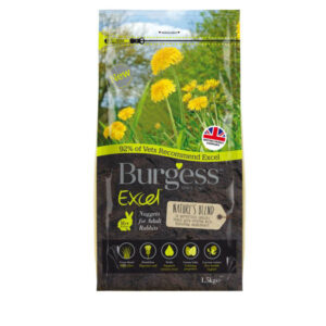 Burgess Excel Rabbit Food Natures Blend 1.5kg