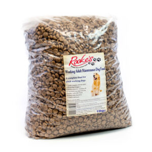 Rooke's Complete Dry Dog Food Working Maintenance Beef & Veg 15kg