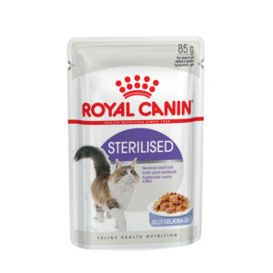 Royal Canin Wet Cat Food Pouch Sterilised in Jelly 85g