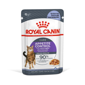 Royal Canin Wet Cat Food Pouch Appetite Control in Jelly 85g