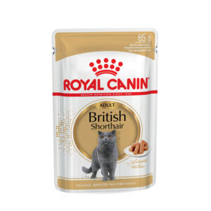 Royal Canin Wet Cat Food Pouch British Shorthair in Gravy 85g