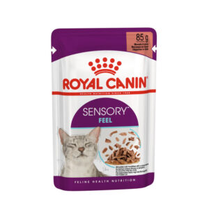 Royal Canin Wet Cat Food Pouch Sensory Feel in Gravy 85g