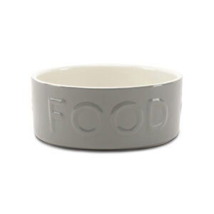 Scruffs Classic Food Bowl Grey