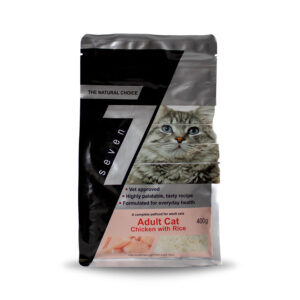 Seven Complete Dry Cat Food Adult Chicken 400g