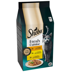 Sheba Fresh Cuisine Taste of Rome in Gravy  6 x 50g