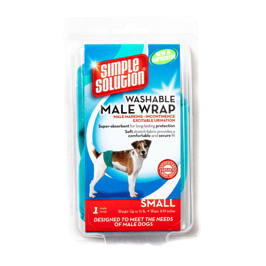 Simple Solution Washable Male Wrap Rookes Pet Products