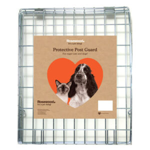 Rosewood Steel Wire Post Guard  30x10x3cm