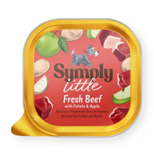 Symply Little Complete Wet Dog Food Fresh Beef 100g