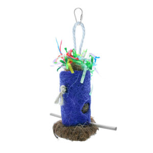 Beaks Confetti Nesting Hanging Basket Bird Toy