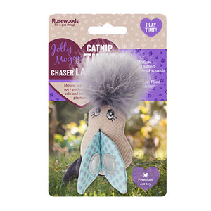 Jolly Moggy Catnip Tuner Chaser Ladybird Cat Toy