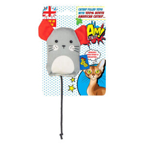 BAM! Catnip Filled Cat Toy Martin Mouse
