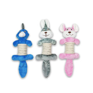 Ancol Made From Rope Bellies Dog Toy Assorted Characters