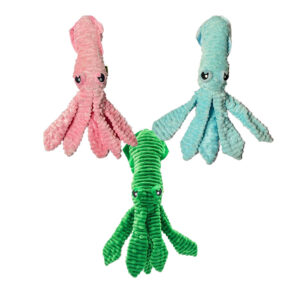 Dog Life Plush Squid Dog Toy