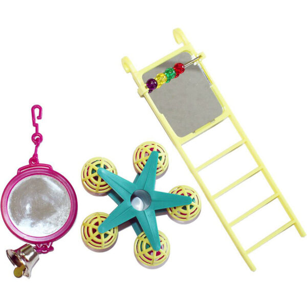 Happy Pet Fun At The Fair Bird Toy Multipack