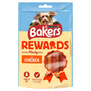 Bakers Rewards Dog Treats 100g